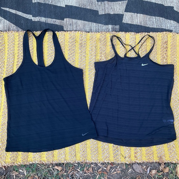 Nike Tops - Two Nike Dri Fit Breathe Tank Tops Size Medium
